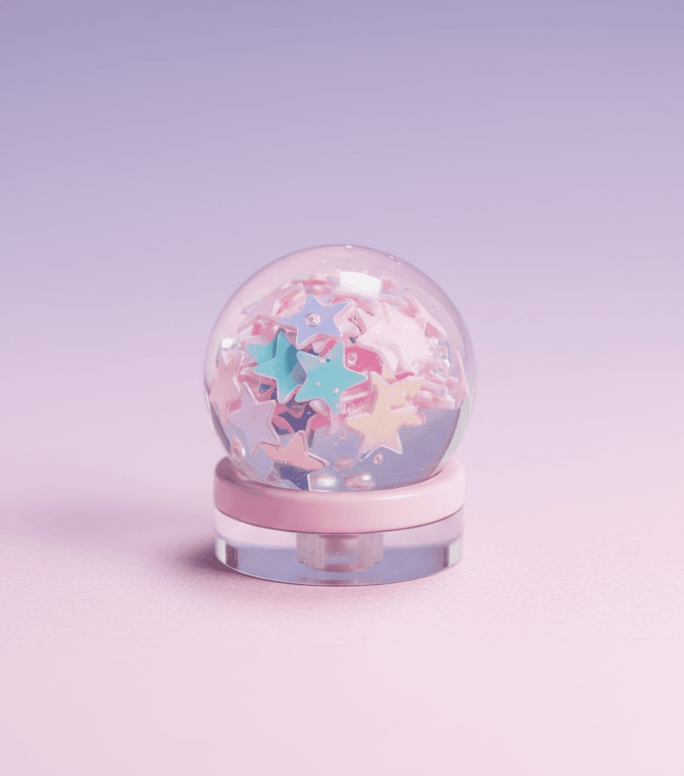 Dreamy Star Shaker Artisan Keycap — view 1