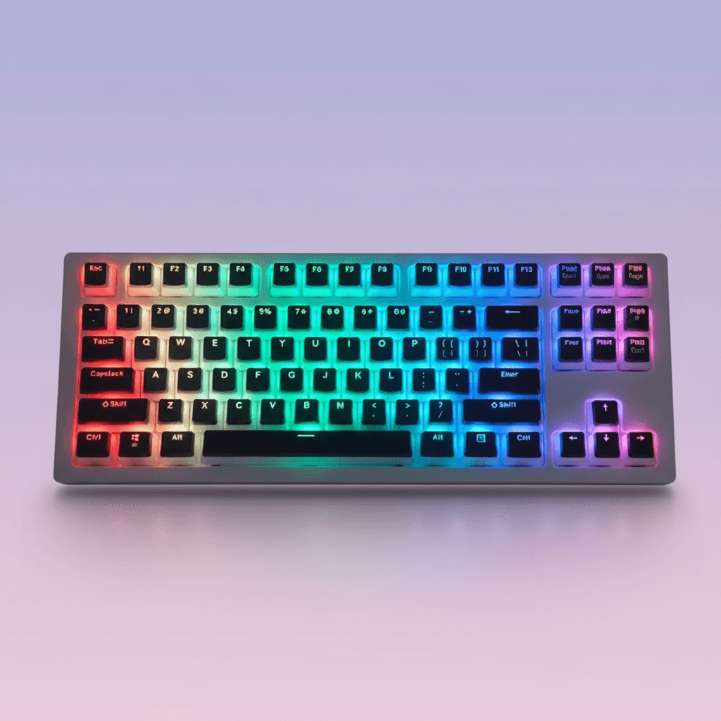 Pudding Backlit RGB Keycap Set