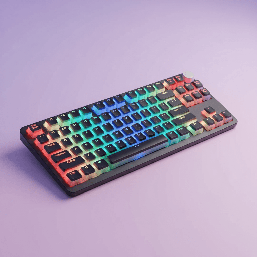 Pudding Backlit RGB Keycap Set — view 2